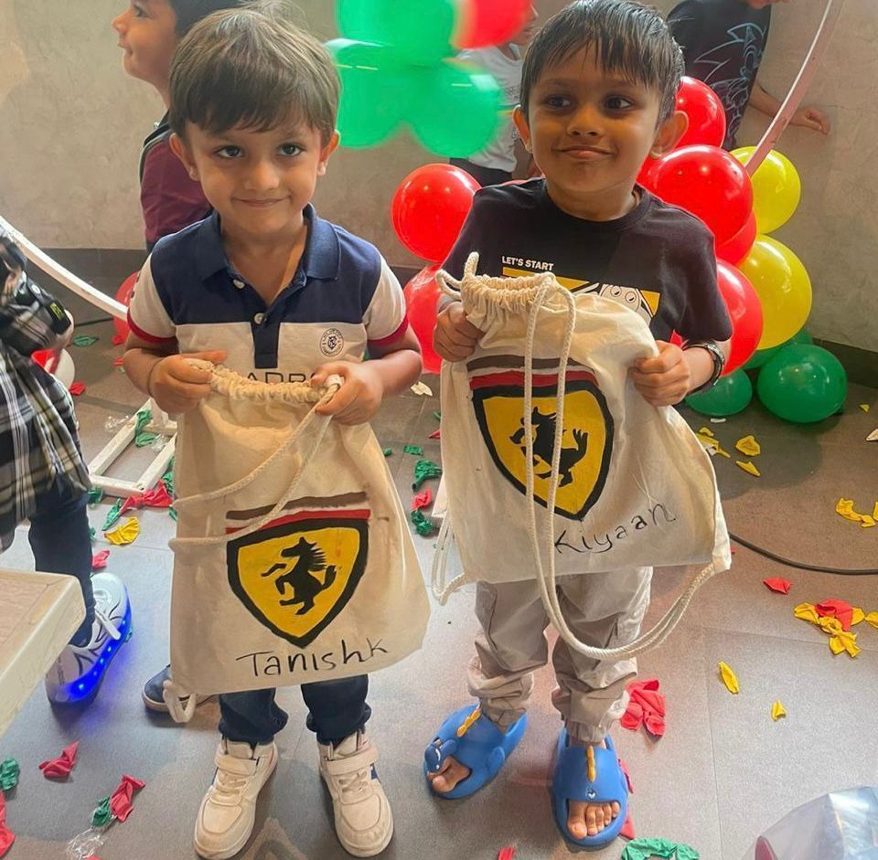 DIY Pooh DrawString Bag Painting Kit